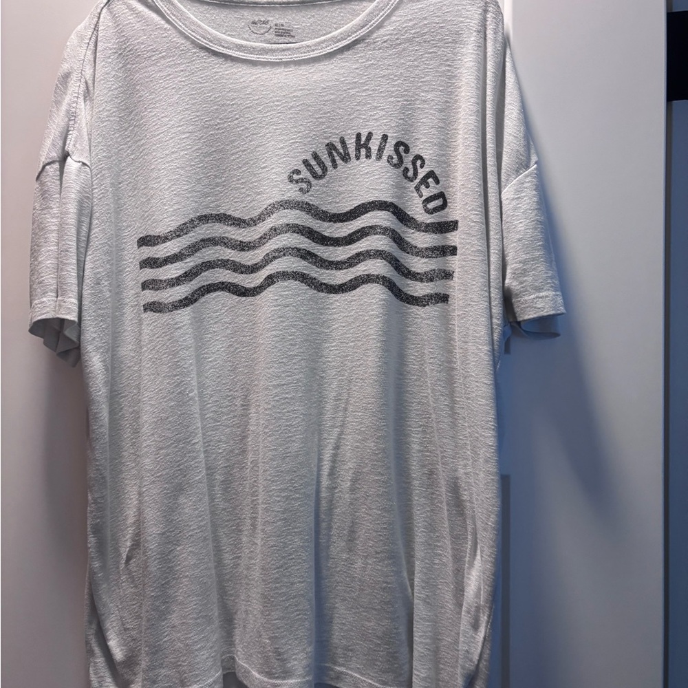 Aerie Sunkissed Graphic Tee - White